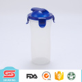 Portable 500ml clair bouteille d&#39;eau potable en plastique pour la vente en gros